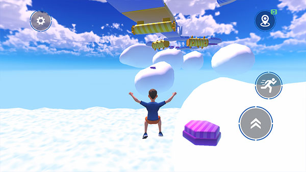 只有向上的跑酷