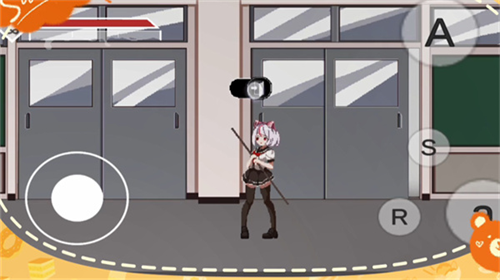 白毛少女大战僵尸圣诞版本