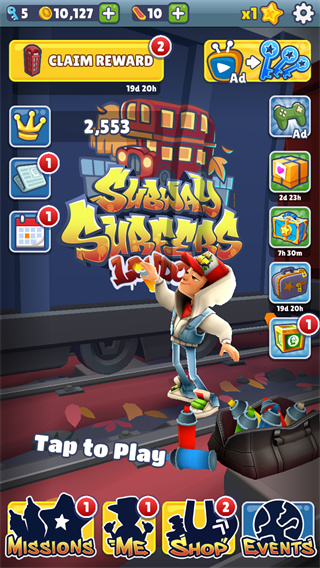 地铁跑酷国际服最新正版2025下载(subway surf) 地铁跑酷国际服最新正版2025下载(subway surf)