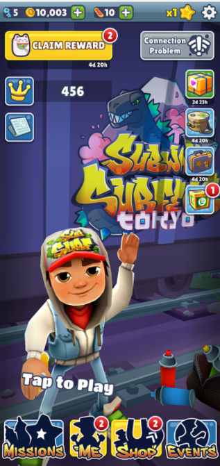 地铁跑酷国际服(subwaysurf)中文最新版本2025下载